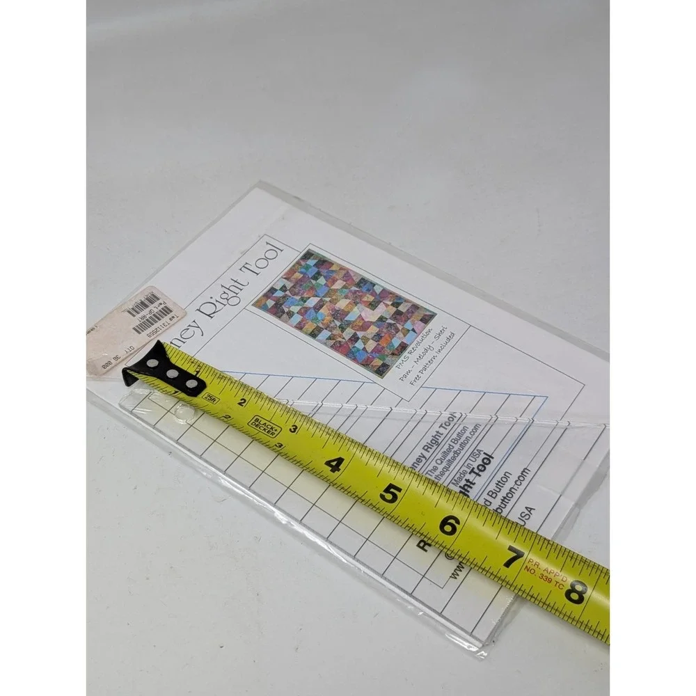 Reney Right Tool by the Quilted Button &‎ PMS Revolution Pattern